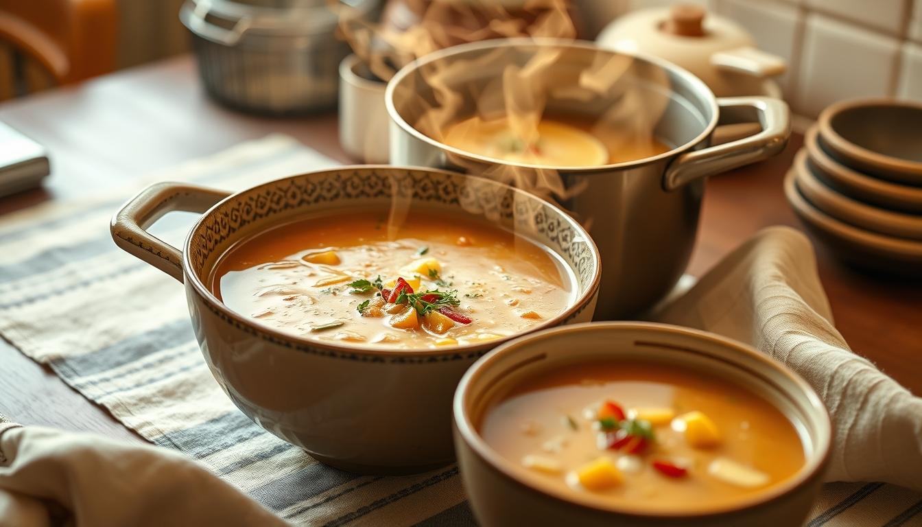 Balanced healthy meal prepared in a home kitchen