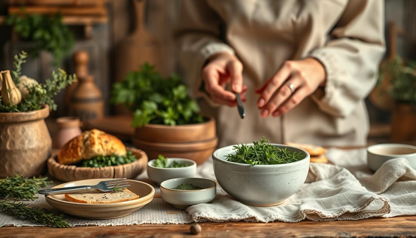 Fresh ingredients and home cooking inspiration